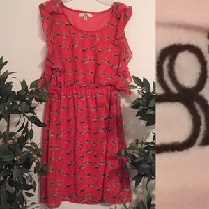 YA Flamingo Dress size Large